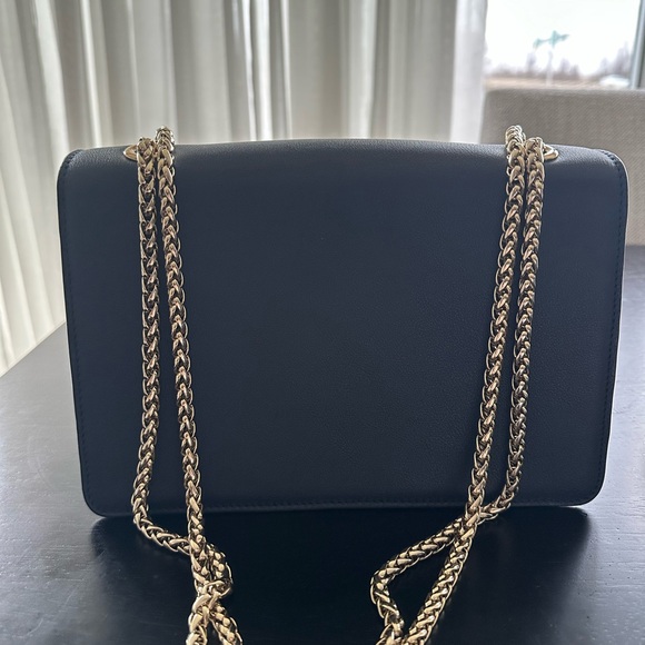 Strathberry East/West Navy Shoulder Bag - Picture 5 of 11